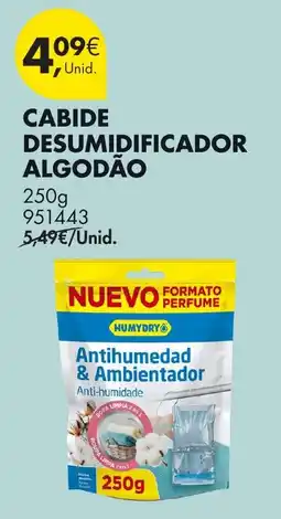 Pingo Doce Cabide desumidificador algodão promoção