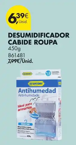 Pingo Doce Desumidificador cabide roupa promoção