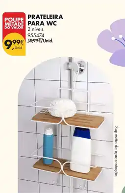 Pingo Doce Prateleira para wc promoção
