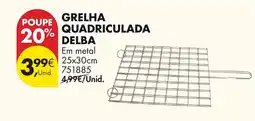 Pingo Doce Grelha quadriculada delba promoção