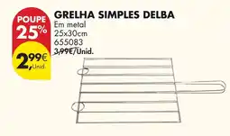 Pingo Doce Grelha simples delba promoção