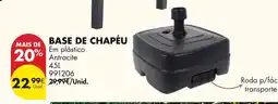 Pingo Doce Base de chapéu promoção