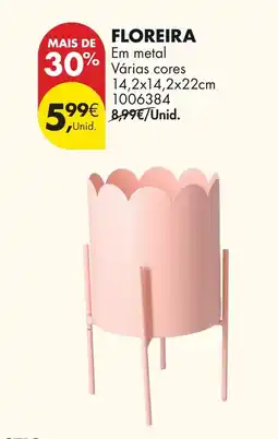Pingo Doce Floreira promoção
