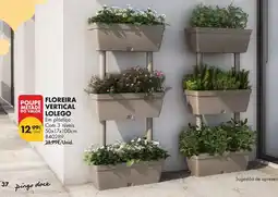 Pingo Doce Floreira vertical lolego promoção