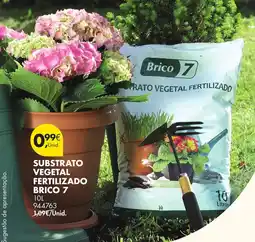 Pingo Doce Substrato vegetal fertilizado brico 7 promoção