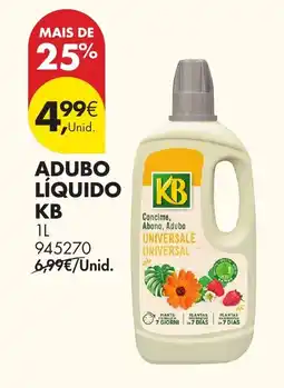 Pingo Doce Adubo líquido kb promoção