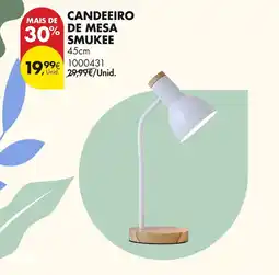 Pingo Doce Candeeiro de mesa smukee 45cm promoção