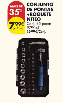 Pingo Doce Conjunto de pontas +roquete niteo promoção