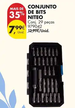 Pingo Doce Conjunto de bits niteo promoção