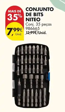 Pingo Doce Conjunto de bits niteo promoção