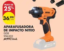 Pingo Doce Aparafusadora de impacto niteo iso8 promoção