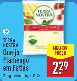 ALDI TERRA NOSTRA Queijo Flamengo em Fatias promoção