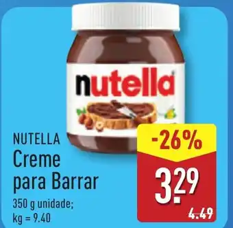 NUTELLA Creme para Barrar