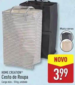 ALDI HOME CREATION Cesto de Roupa promoção