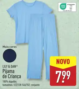 ALDI LILY & DAN Pijama de Criança promoção