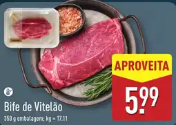 ALDI Bife de Vitelão promoção