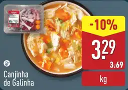ALDI Canjinha de Galinha promoção