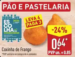ALDI Coxinha de Frango promoção