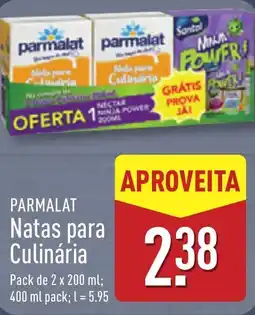 ALDI PARMALAT Natas para Culinária promoção