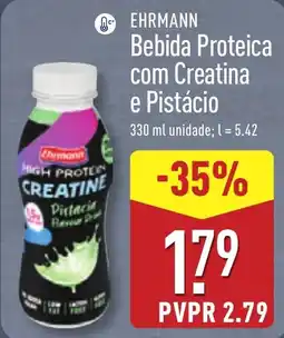ALDI BEHRMANN Bebida Proteica com Creatina e Pistácio promoção