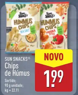ALDI SUN SNACKS Chips de Húmus promoção