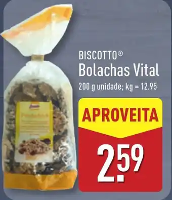 ALDI BISCOTTO Bolachas Vital promoção