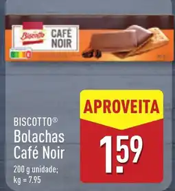 ALDI BISCOTTO Bolachas Café Noir promoção