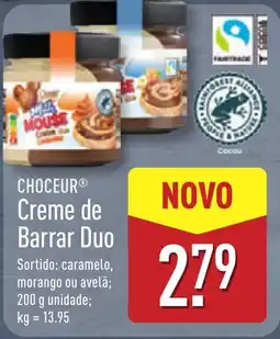 ALDI CHOCEUR Creme de Barrar Duo promoção