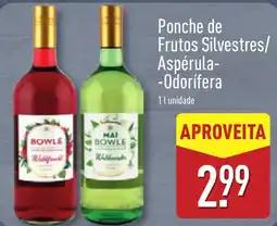 ALDI Ponche de Frutos Silvestres/ Aspérula- -Odorífera promoção
