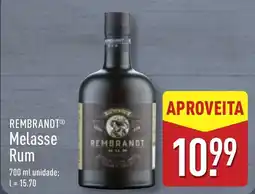 ALDI REMBRANDT Melasse Rum promoção