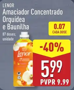 ALDI LENOR Amaciador Concentrado Orquídea e Baunilha promoção