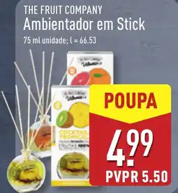 ALDI THE FRUIT COMPANY Ambientador em Stick promoção