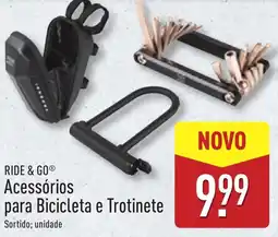 ALDI RIDE & GO Acessórios para Bicicleta e Trotinete promoção