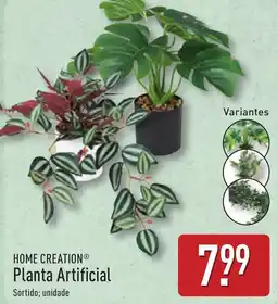 ALDI HOME CREATION Planta Artificial promoção