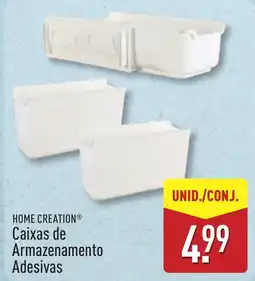 ALDI HOME CREATION Caixas de Armazenamento Adesivas promoção