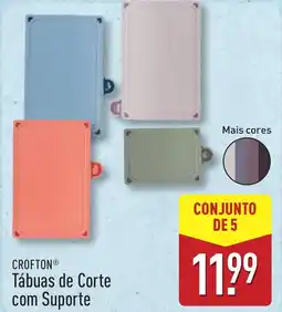 ALDI CROFTON Tábuas de Corte com Suporte promoção