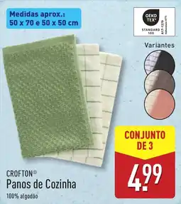 ALDI CROFTON Panos de Cozinha promoção