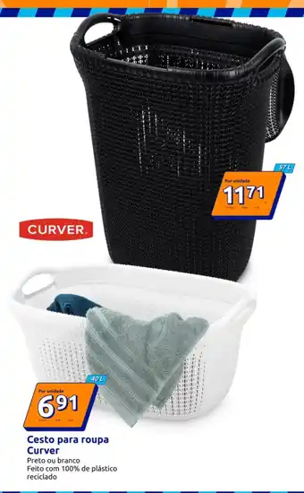 Cesto para roupa Curver