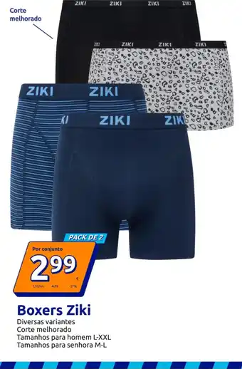 Action Boxers Ziki promoção