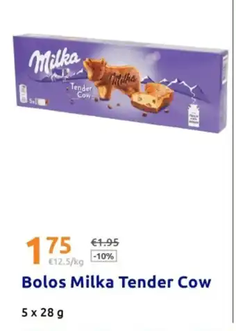Action Bolos Milka Tender Cow promoção
