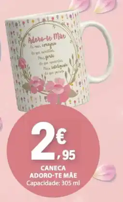 E.Leclerc Caneca adoro-te mäe promoção