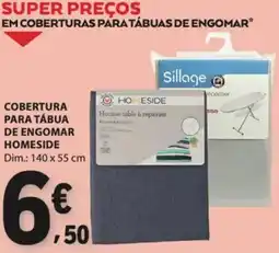 E.Leclerc Cobertura para tábua de engomar homeside promoção