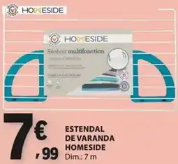 E.Leclerc Estendal de varanda homeside dim.: 7 m promoção