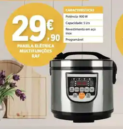 E.Leclerc Panela elétrica multifunções raf promoção