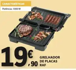 E.Leclerc Grelhador de placas raf promoção