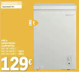 E.Leclerc Arca horizontal confortec promoção