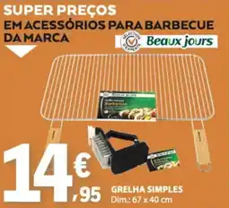 E.Leclerc Grelha simples dim.: 67 x 40 cm promoção