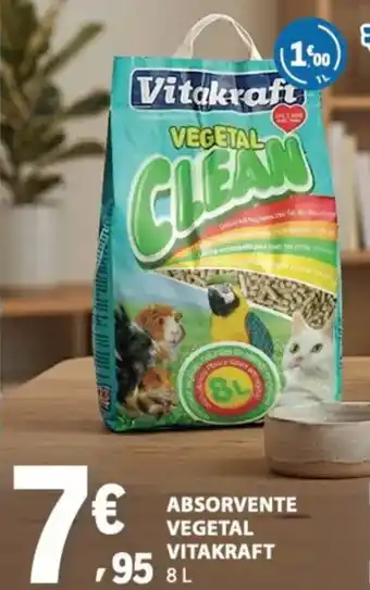 E.Leclerc Absorvente vegetal vitakraft promoção