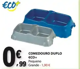E.Leclerc Comedouro duplo €co+ promoção