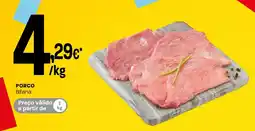Intermarché Porco bifana promoção